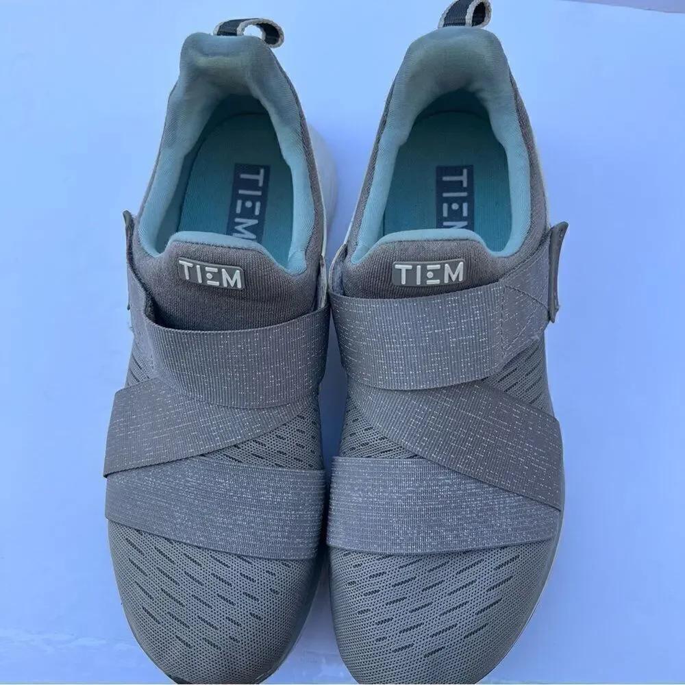 TIEM Womens Latus Training Sneakers in Cloud Gray 8‎